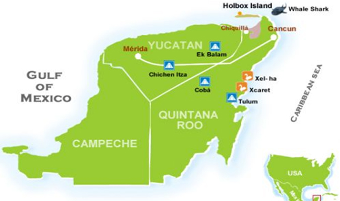 Isla Holbox Map