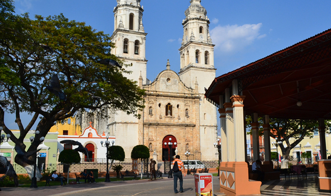 Cathedral in Campeche