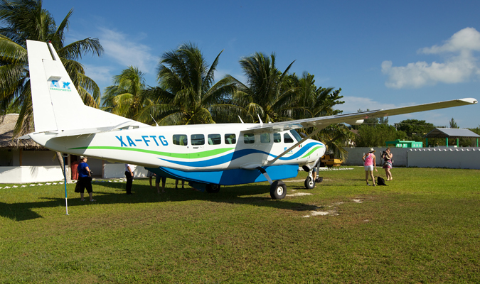 Private Cessna in Cancun