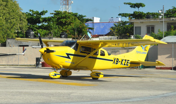 Private Cessna in Cancun