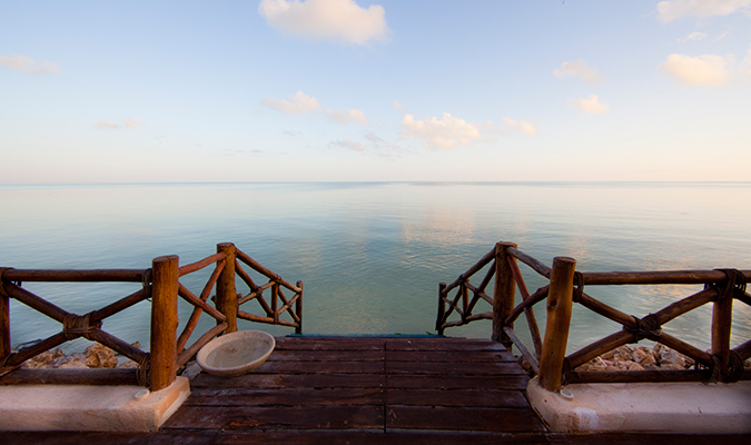 las nubes stair beach