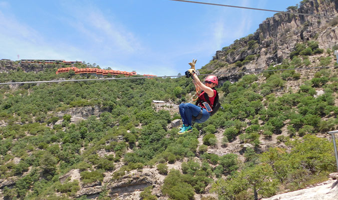 copper canyon zip line