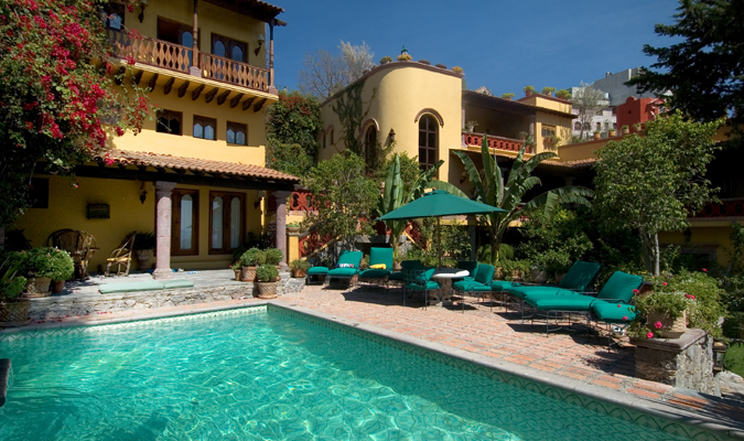This 7 bedroom villa offers incredible views of the surrounding town and countryside and boasts a stunning rooftop terrace and heated pool.