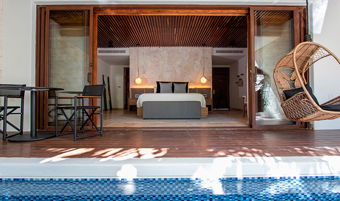 tago tulum bedroom pool