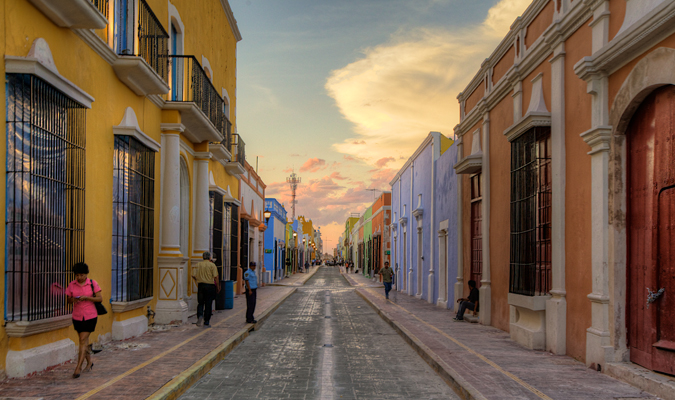 campeche streets