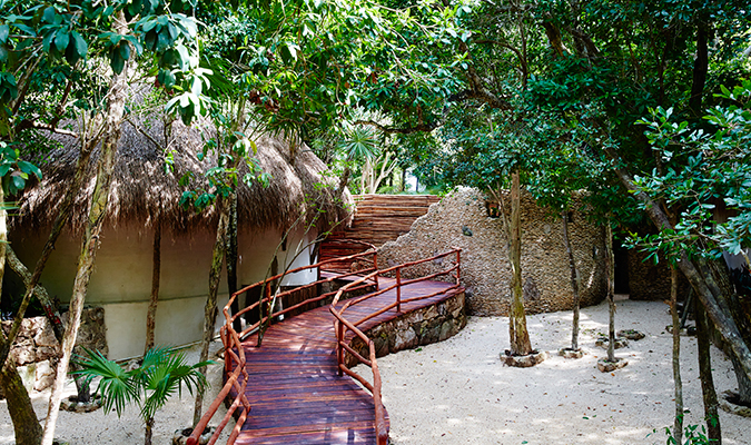 Papaya Playa Casita Jungle Path