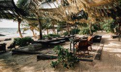 Nomade Tulum Boutique Hotel beach chairs