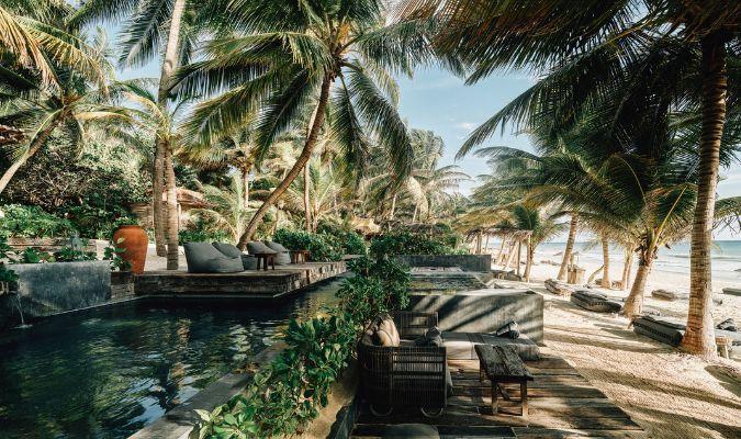 Nomade Tulum Boutique Hotel beach pool