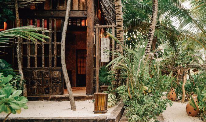 Nomade Tulum Boutique Hotel entrance