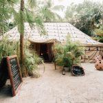 Nomade Tulum Boutique Hotel tent outside