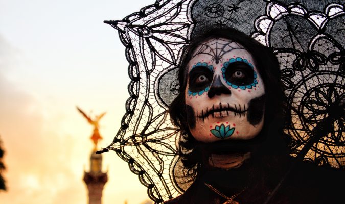 A catrina in Mexico City