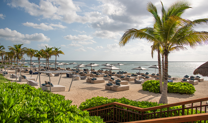 Andaz Mayakoba beach area 2