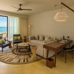 Andaz Mayakoba beach front suite living