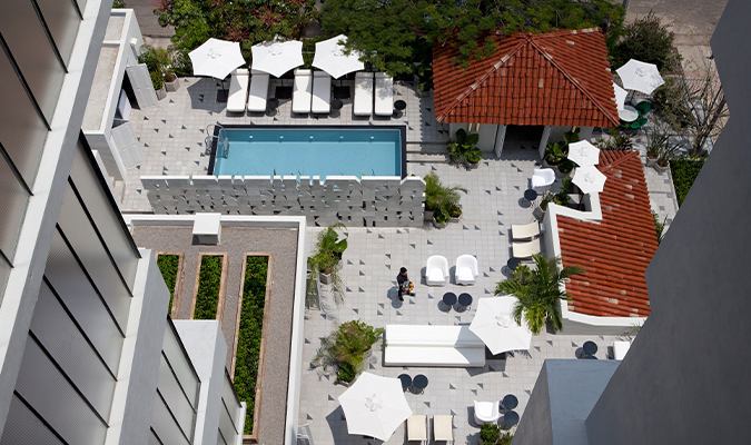 casa habita top view