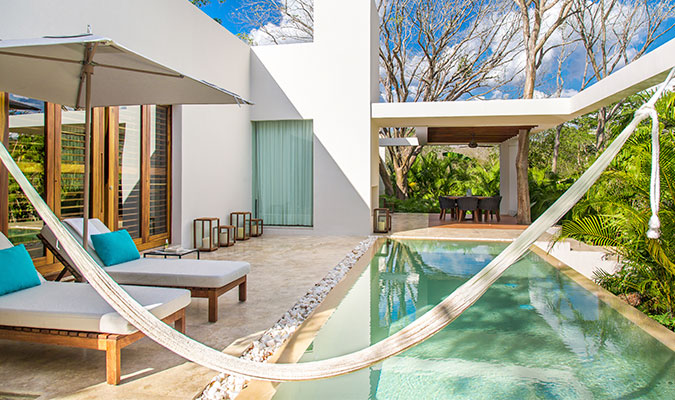 family villa at chable yucatan