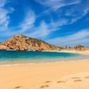 Santa Maria Beach, one of the swimmable beaches in Los Cabos