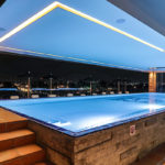 azul talavera pool night