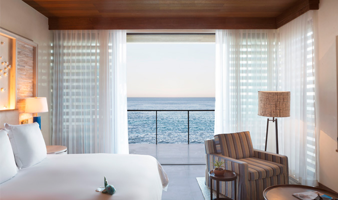 Chileno Bay oceanfront room