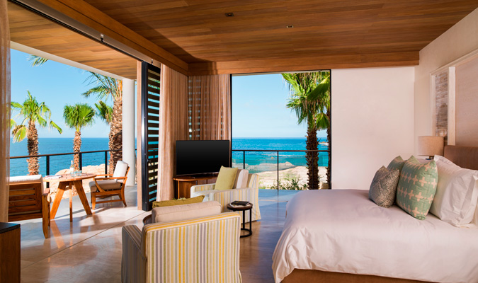 Chileno Bay oceanfront room