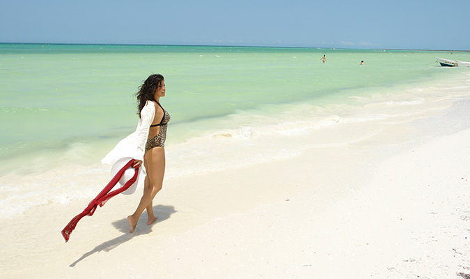 Isla Holbox beach