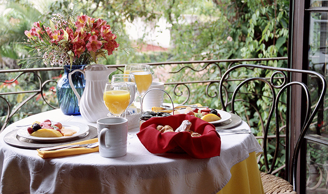 villa ganz breakfast