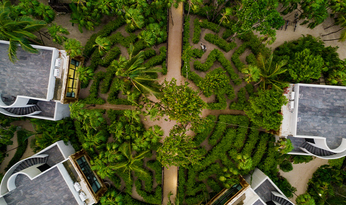 casa malca top view