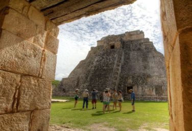 Uxmal, one of the stops on the Puuc Route