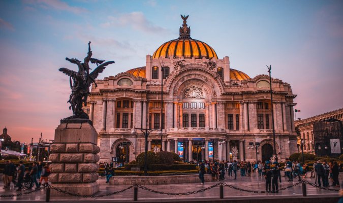 Palacio de Bellas Artes in Mexico City