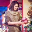 A shopper takes a look at a Christmas bauble in Tlalpujahua, the Mexican Christmas townica