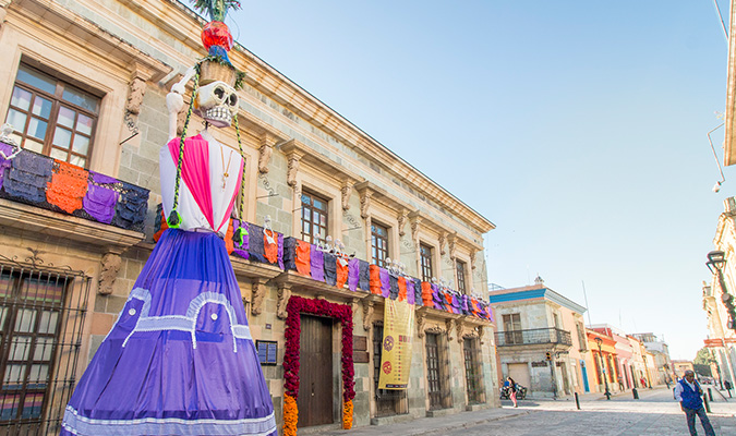 Oaxaca dia de muertos ciudad