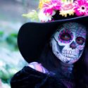 A catrina celebrating Day of the Dead in Mexico