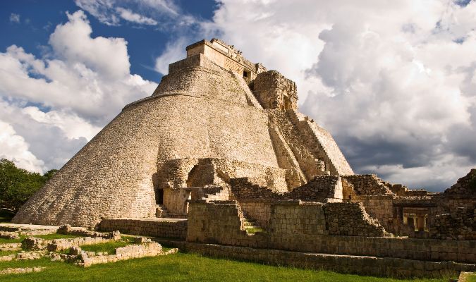 The Pyramid of the Magician at Uxmal