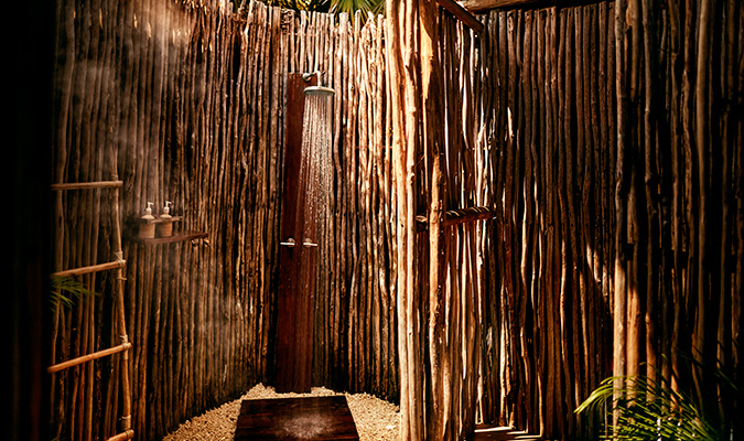 habitas tulum bathroom