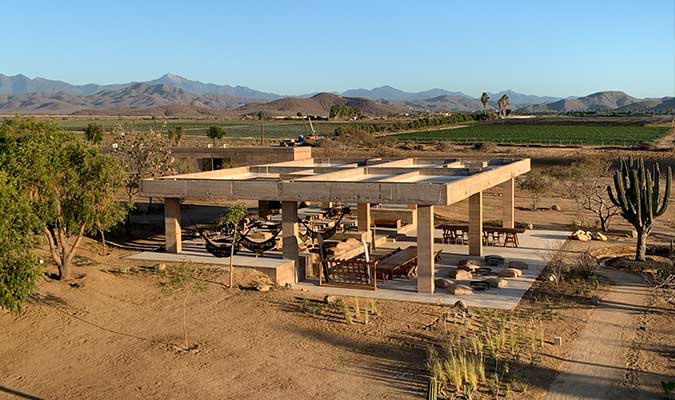 paradero todos santos hotel