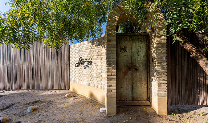 casona sforza entrance