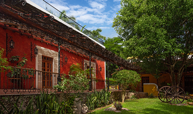 hacienda xcanatun patio