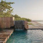 nomade holbox infinity pool;