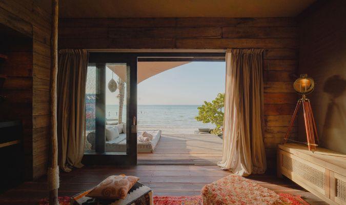 nomade holbox room courtain