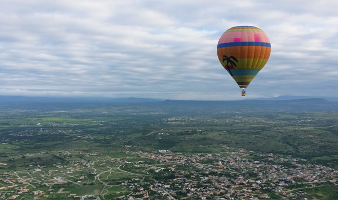 san miguel hot air balloon