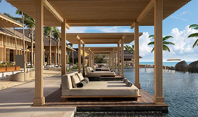 banyan tree beach club new pool