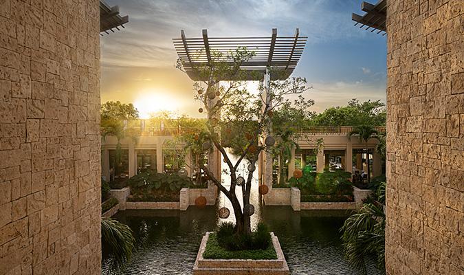 banyan mayakoba reception