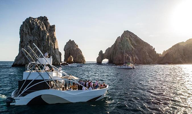 los cabos boat sunset dinner