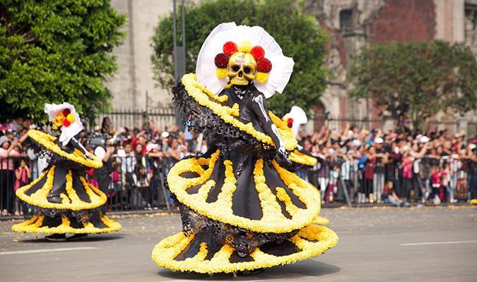 dia muertos dead mexico city tour journey mexico parade desfile