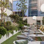 andaz mexico city condesa wooftop exterior sitting area garden