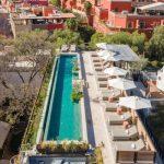 numu boutique hotel pool top view