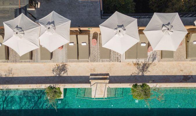 numu boutique hotel umbrellas