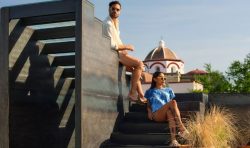 otro oaxaca couple admiring view