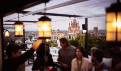 rooftop san miguel allende belmond casa sierra nevada handshake