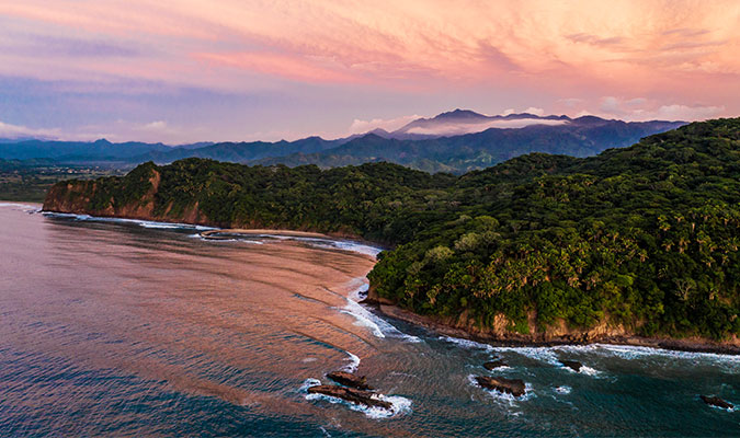 sunset in the riviera nayarit at one and only mandarina