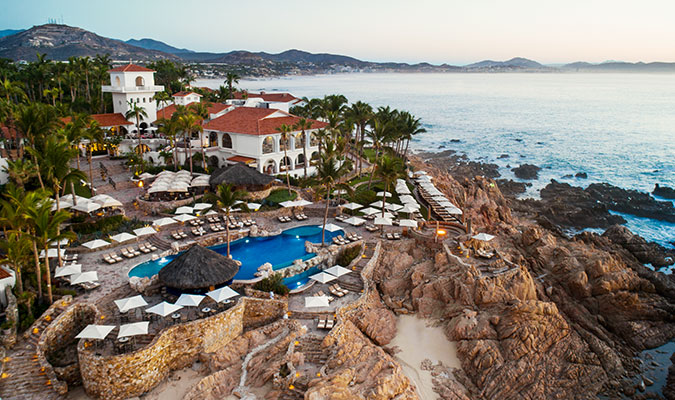 One&Only Palmilla from above